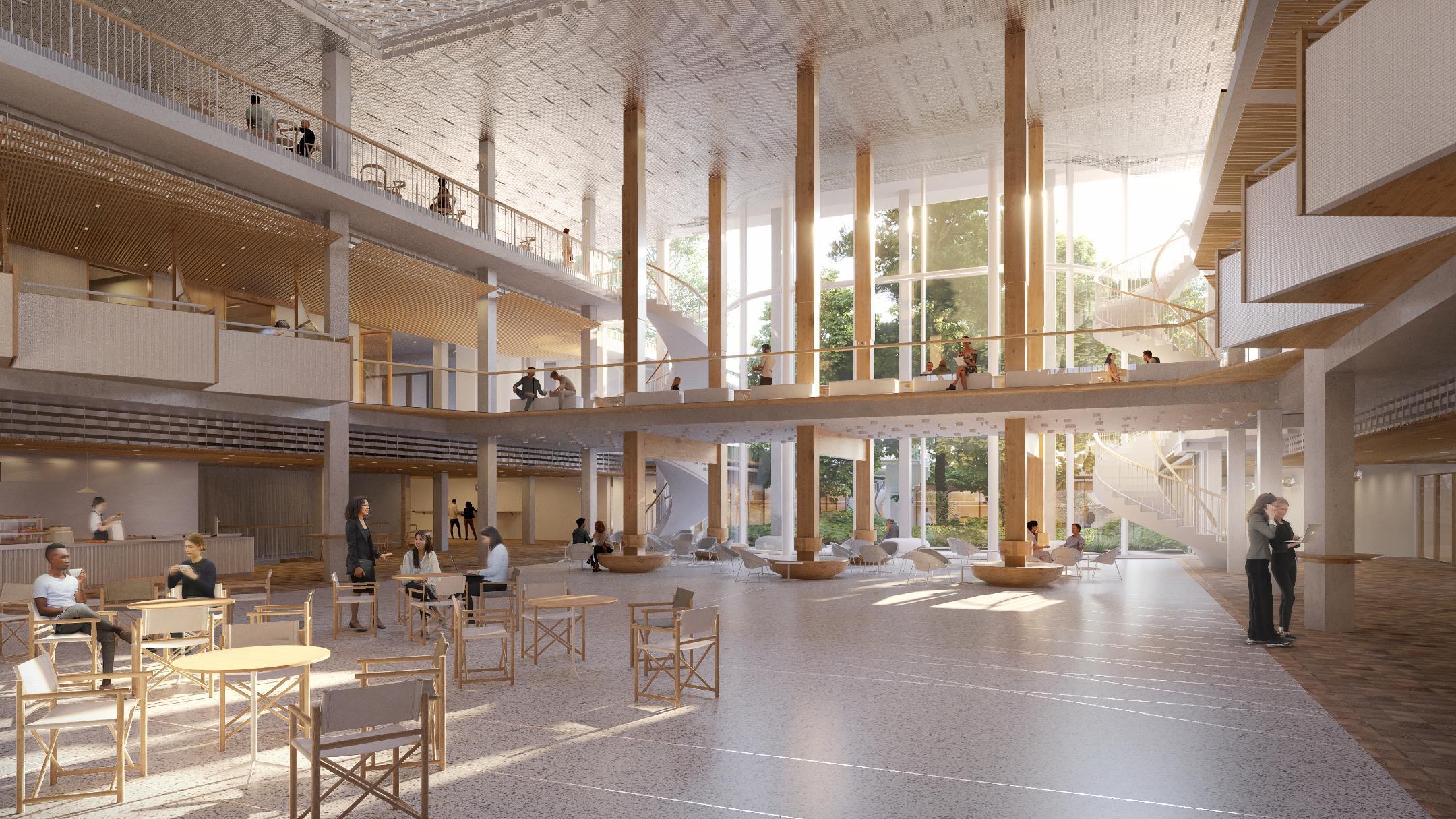 Innenansicht, hell gestaltet