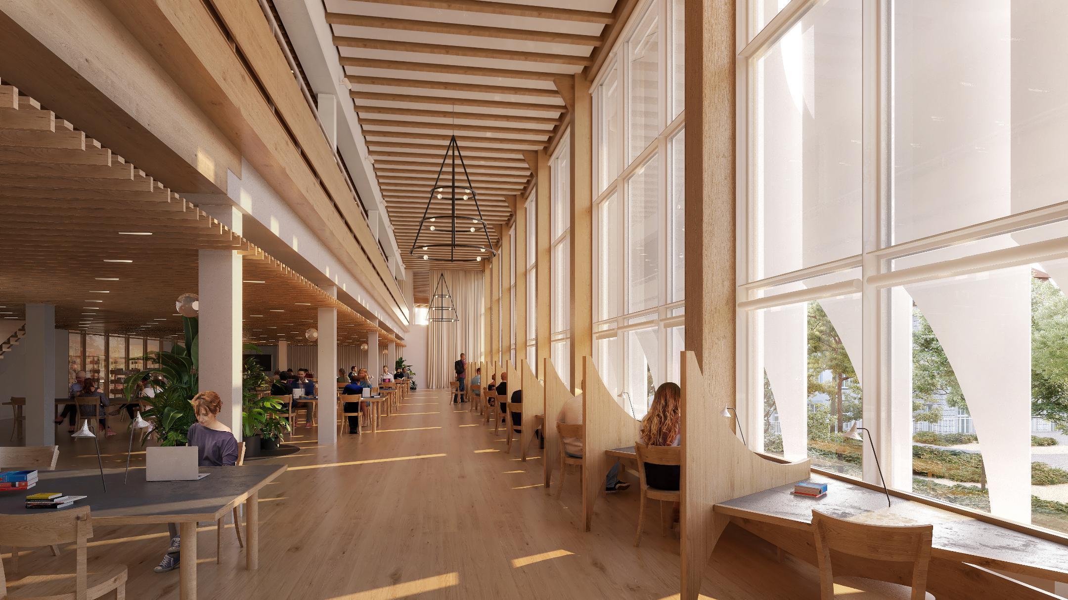 Innenansicht, hell gestaltet