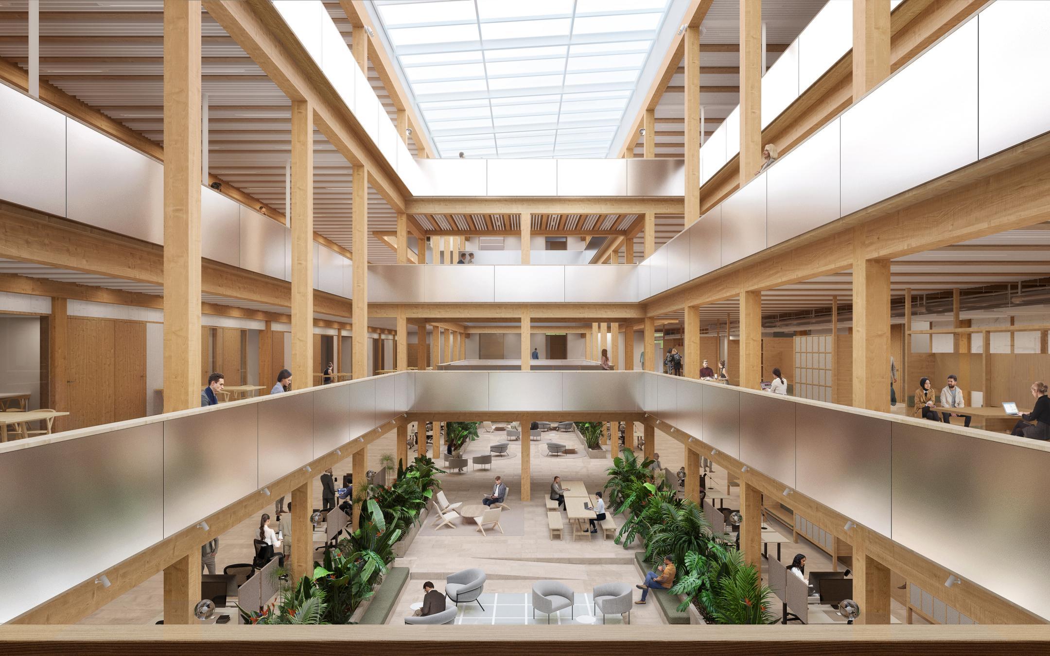 Innenansicht, hell gestaltet