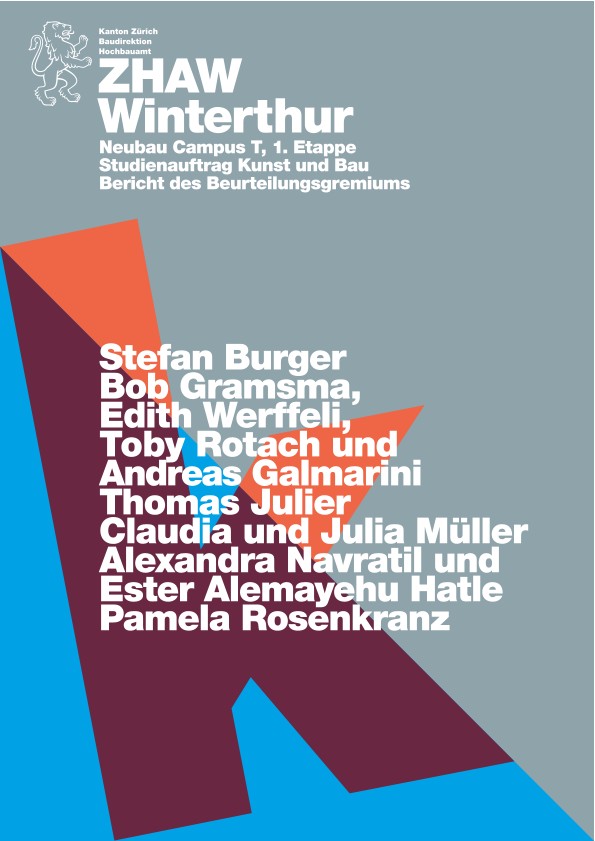 Studienauftrag Kunst und Bau Neubau Campus T 1. Etappe - Bericht des Beurteilungsgremiums (2025)