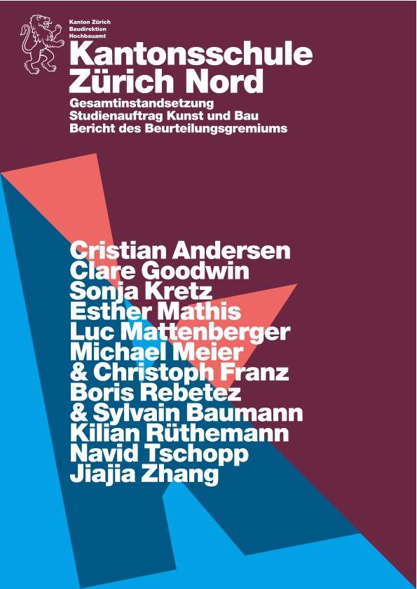 Kantonsschule 
Zürich Nord, Studienauftrag Kunst und Bau
