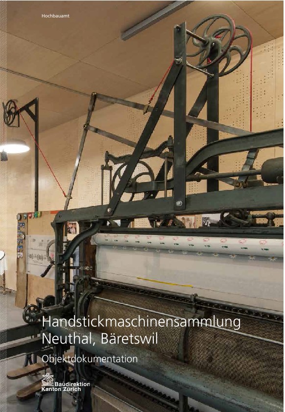 Handstrickmaschinensammlung Neuthal Bäretswil - Objektdokumentation (2014)