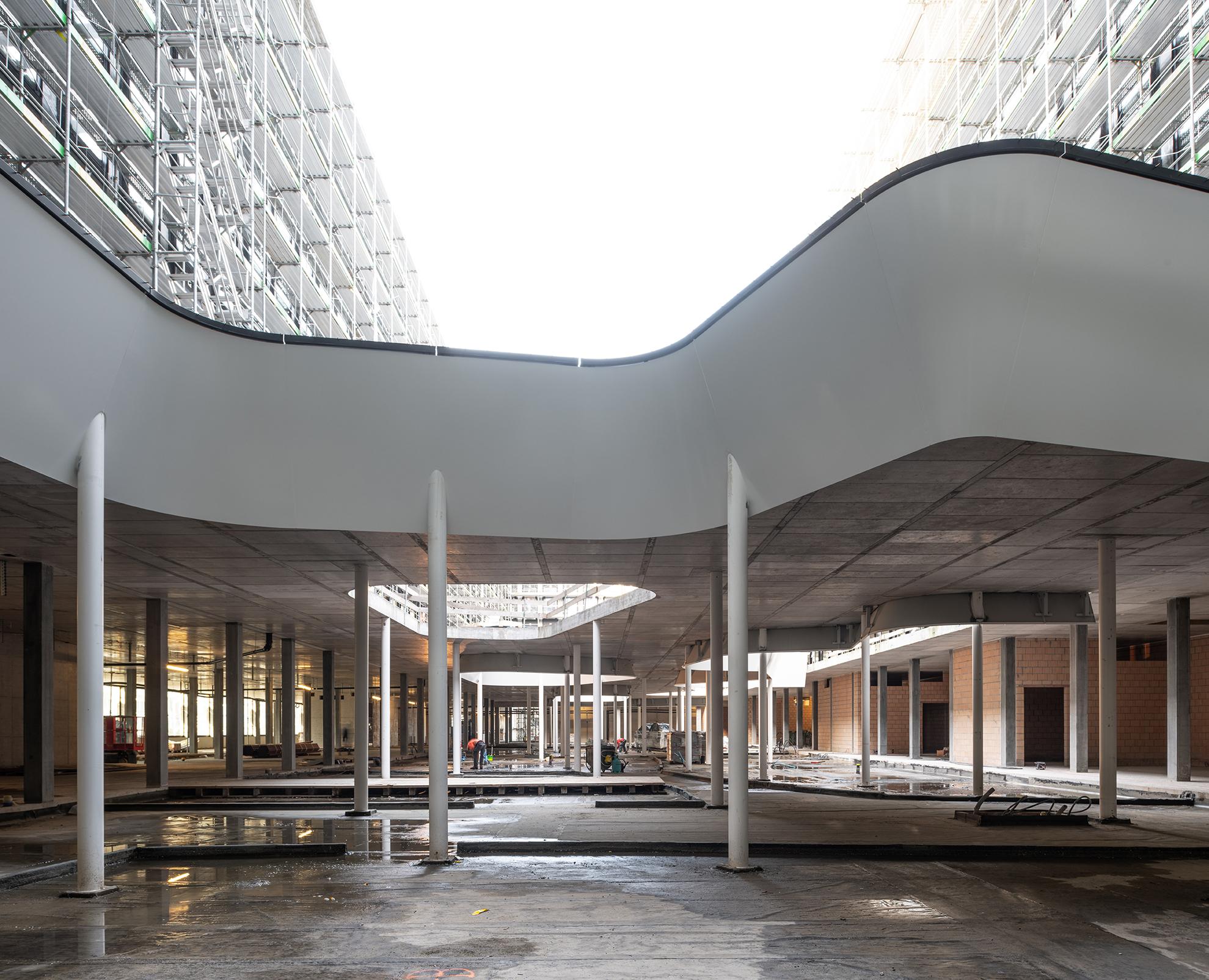 PJZ-Baustellle im Januar 2020