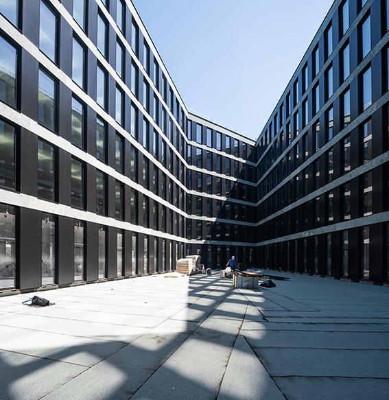 Die PJZ Baustelle im Juni 2020.