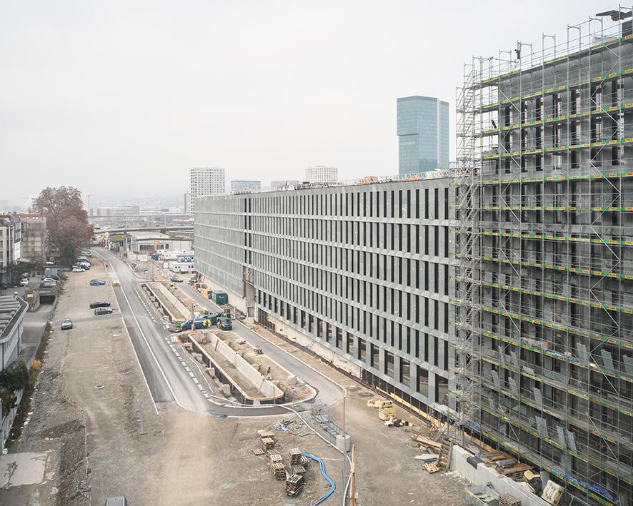 Die PJZ-Baustelle im November 2020.