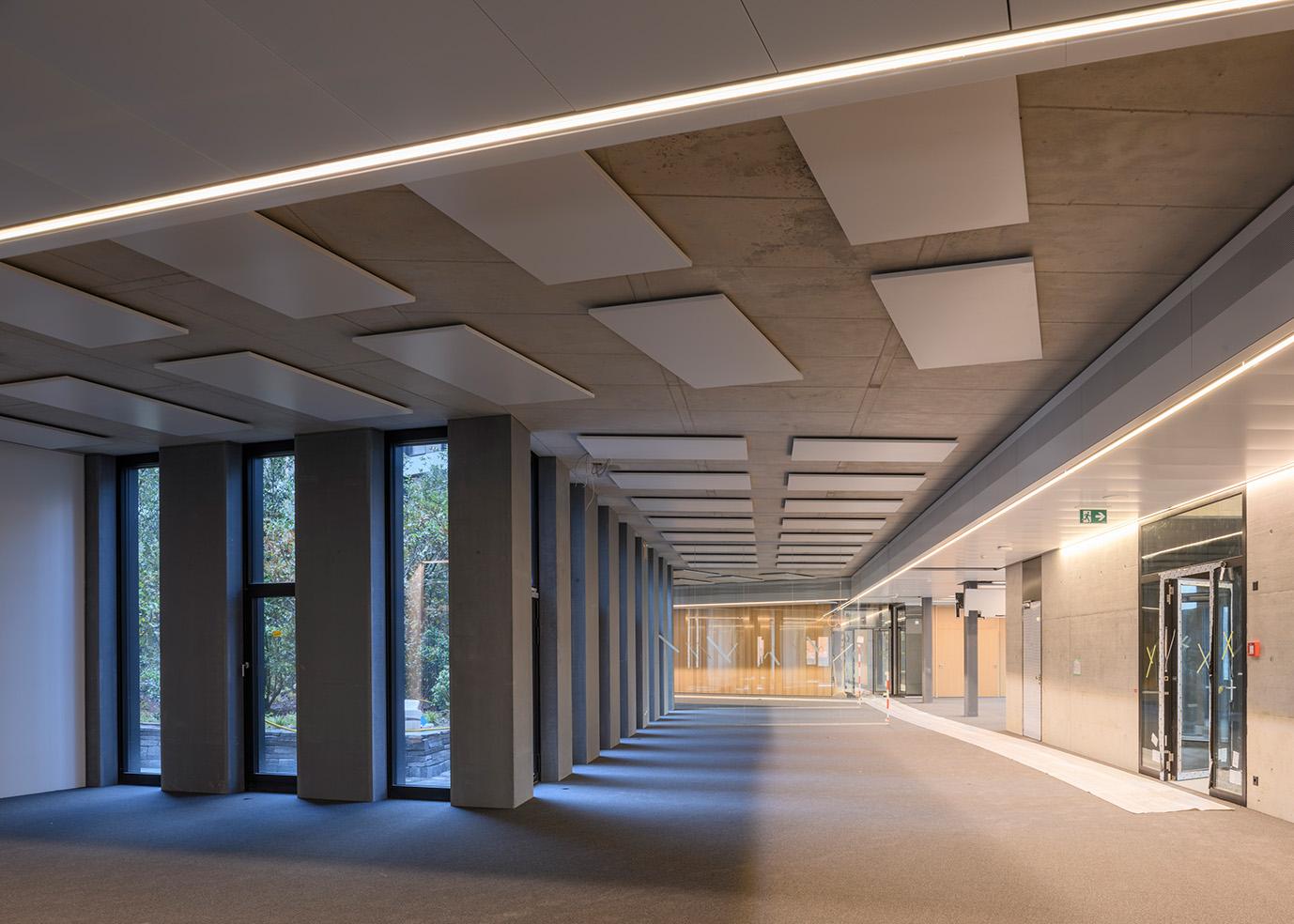 Gang im PJZ-Gebäude