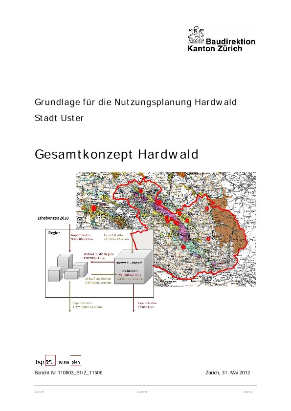 Gesamtkonzept Hardwald, Mai 2012