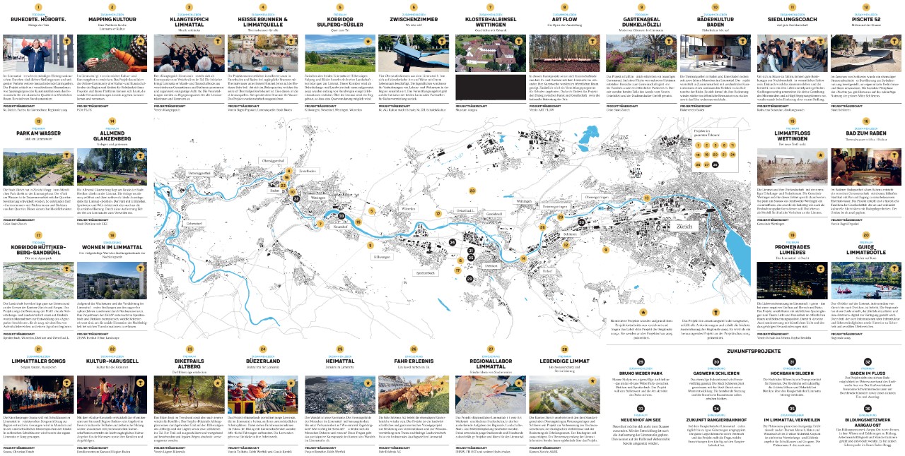 Projekt-Landkarte - Regionale 2025