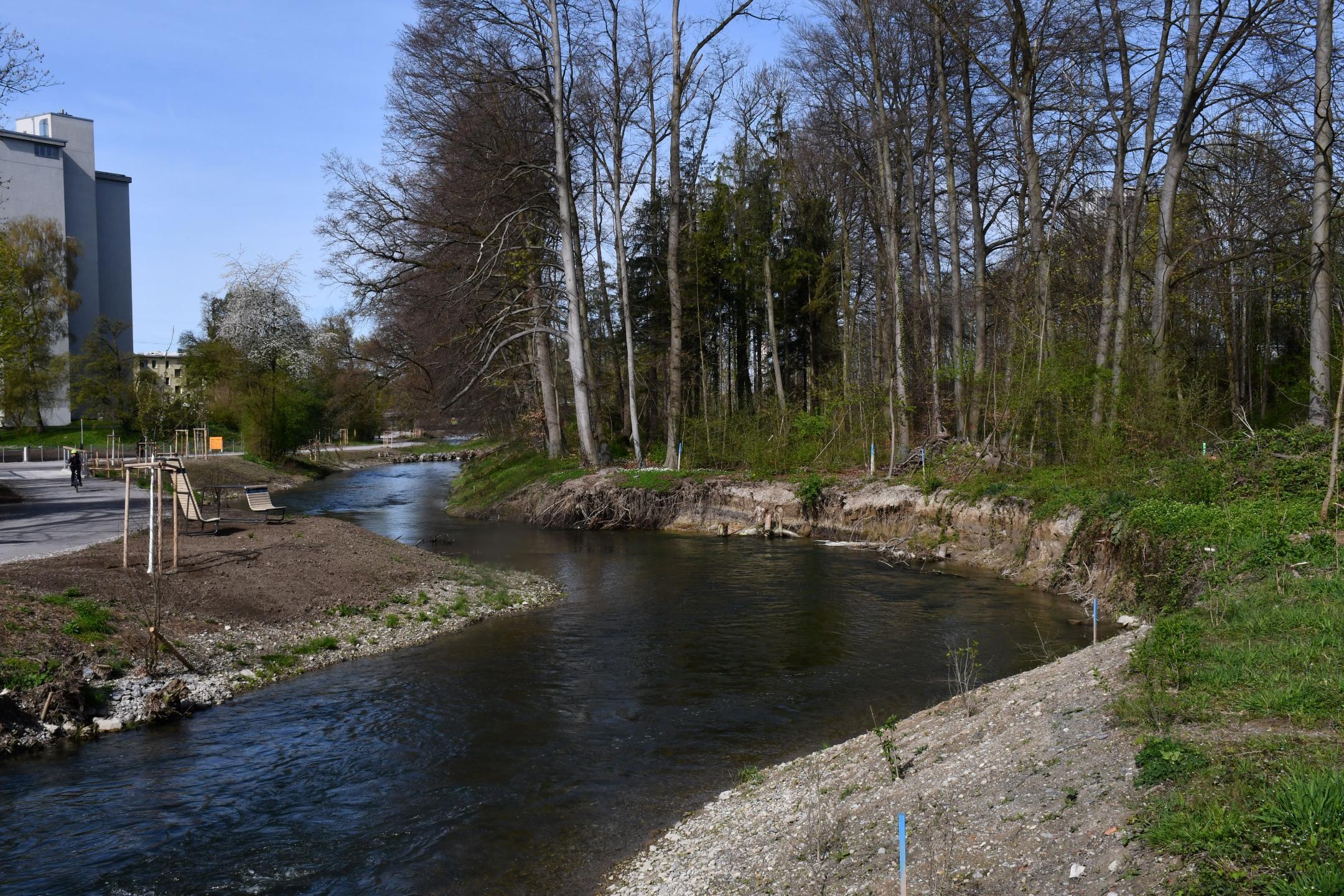 Kurve der Glatt nach Revitalisierung