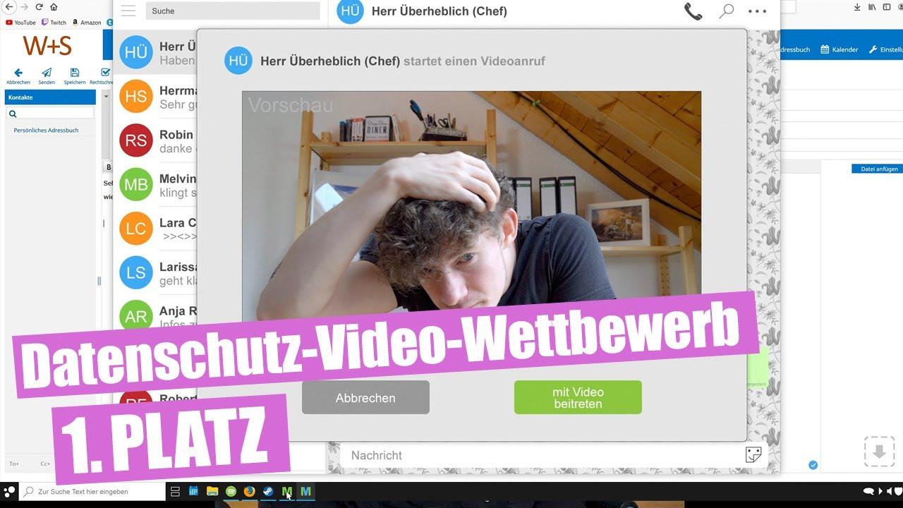 Datenschutz-Video-Wettbewerb 2020: Schutz der Privatsphäre in der Coronakrise