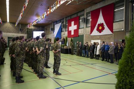 Verabschiedung Armeeangehöriger aus der Armee und der Militärdienstpflicht