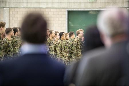 Verabschiedung Armeeangehöriger aus der Armee und der Militärdienstpflicht