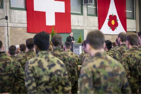 Verabschiedung Armeeangehöriger aus der Armee und der Militärdienstpflicht