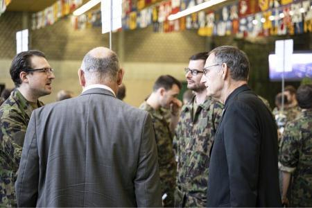 Verabschiedung Armeeangehöriger aus der Armee und der Militärdienstpflicht
