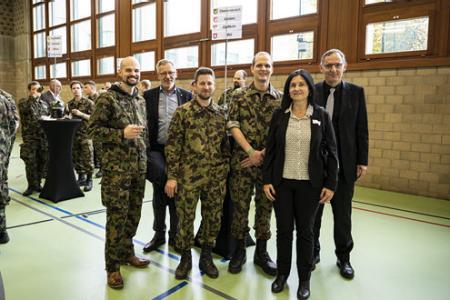 Verabschiedung Armeeangehöriger aus der Armee und der Militärdienstpflicht