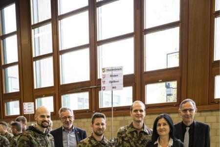 Verabschiedung Armeeangehöriger aus der Armee und der Militärdienstpflicht