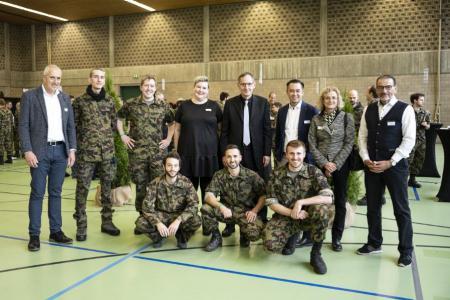 Verabschiedung Armeeangehöriger aus der Armee und der Militärdienstpflicht