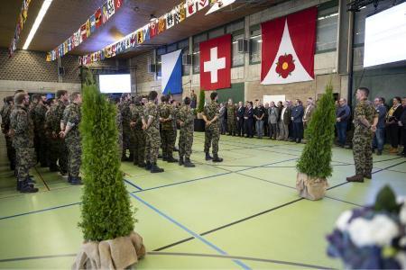 Verabschiedung Armeeangehöriger aus der Armee und der Militärdienstpflicht