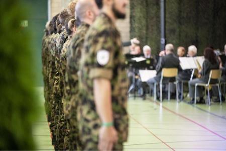 Verabschiedung Armeeangehöriger aus der Armee und der Militärdienstpflicht