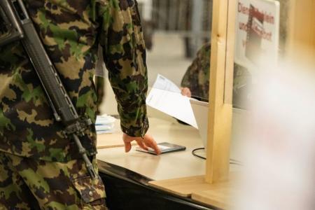 rund 400 Stadtzürcher wurden am Montag feierlich au der Armee und der Militärdienstpflicht entlassen