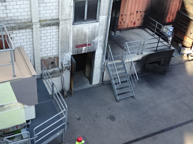 Eingangsbereich zum Brandhaus 6 