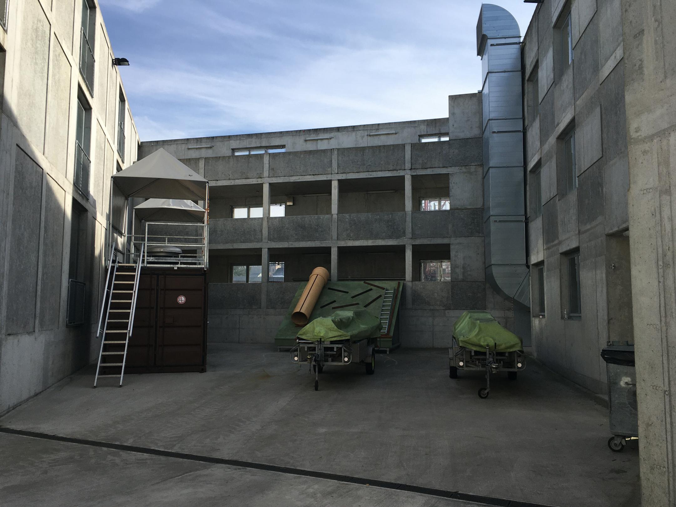 Reihenhaus mit Sicht in den Innenhof