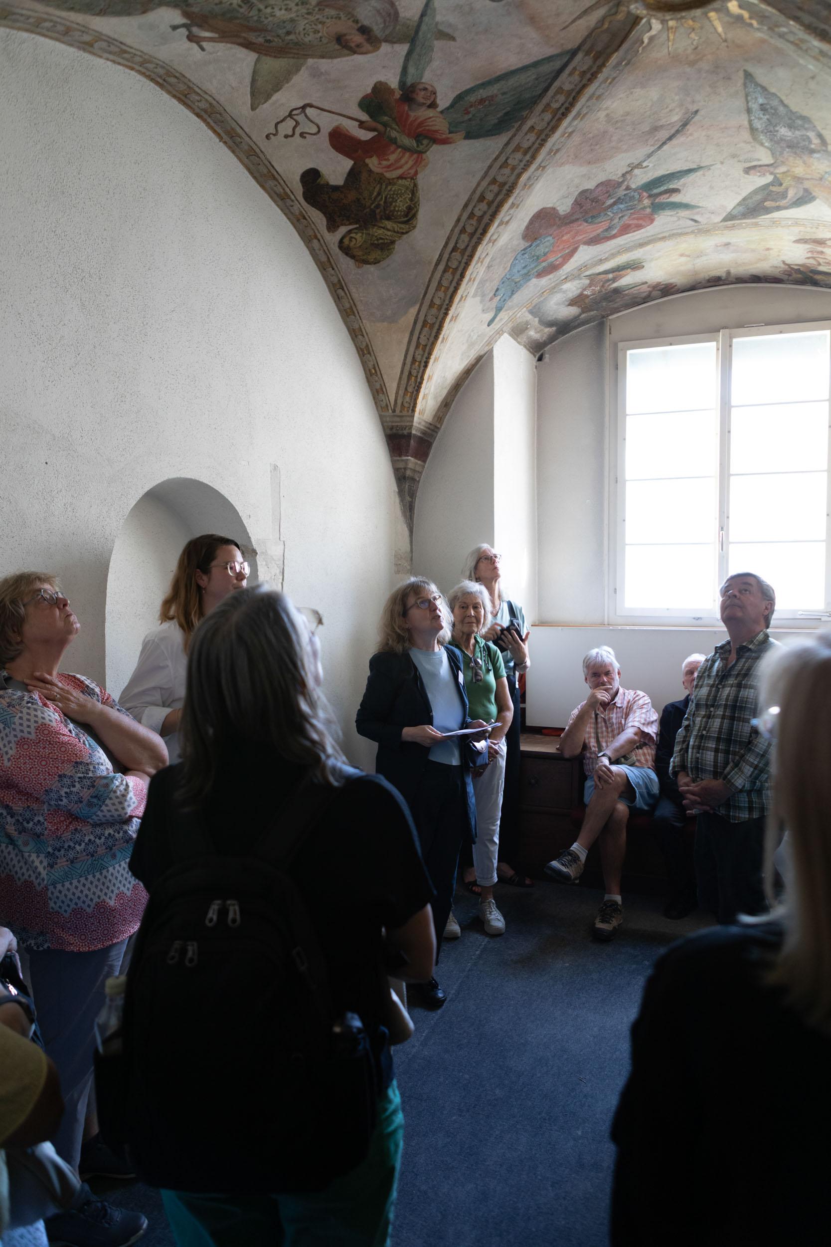 Führung in der Kapelle