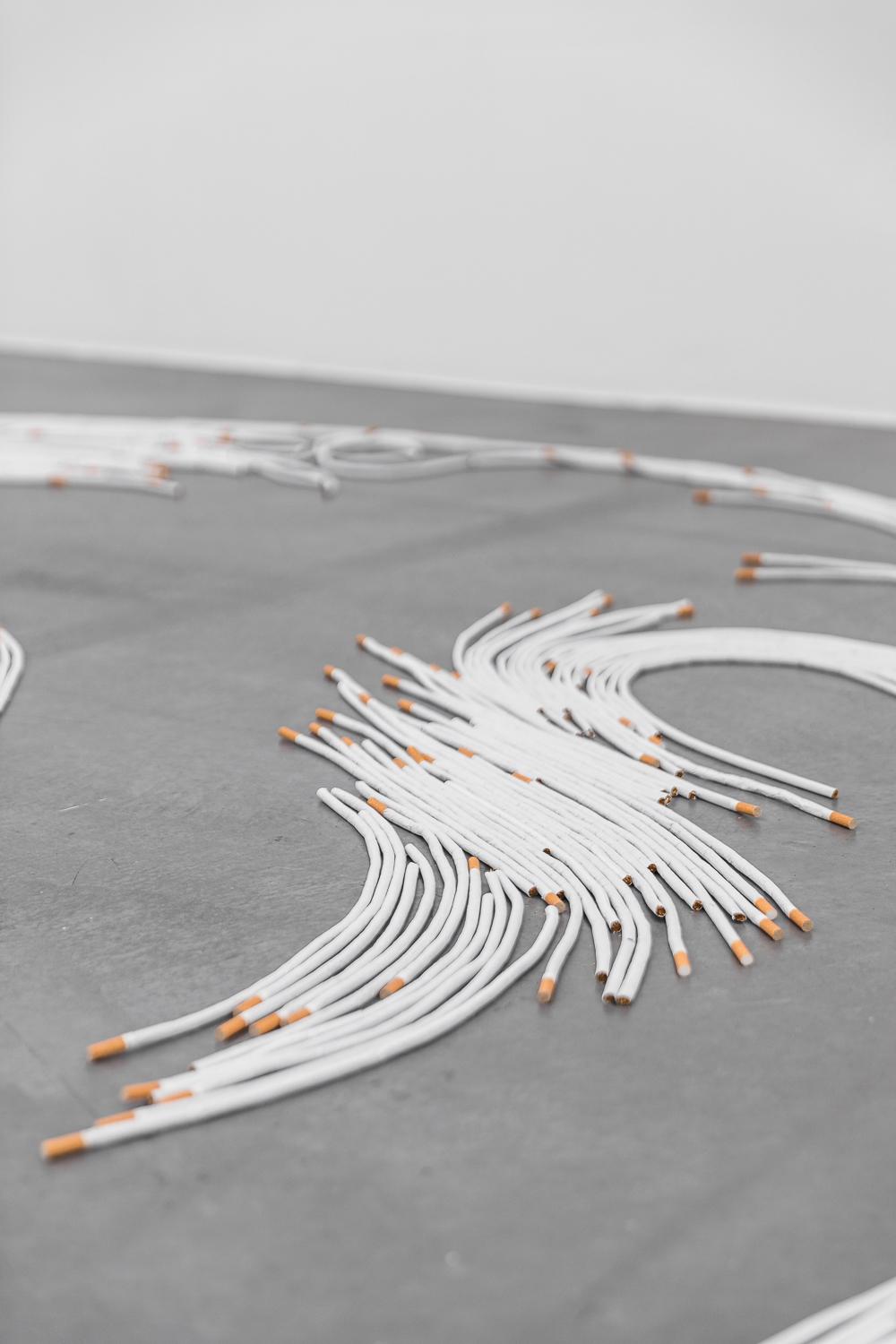 Detailansicht Werk am Boden