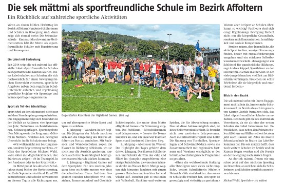 Sekundarschule Mettmenstetten