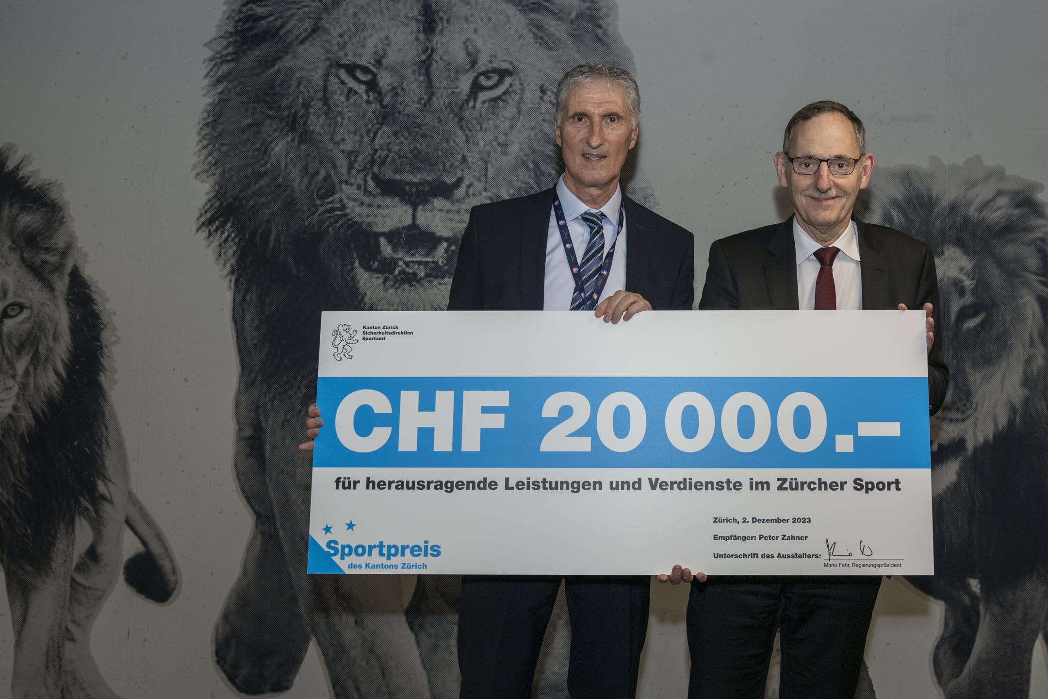 Sportpreis des Kantons Zürich 2023