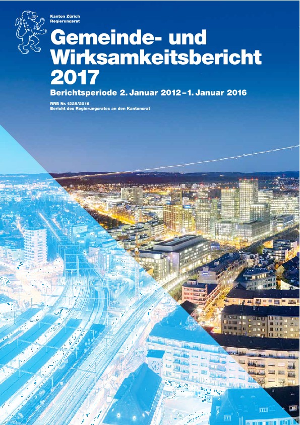 Gemeinde- und Wirksamkeitsbericht 2017