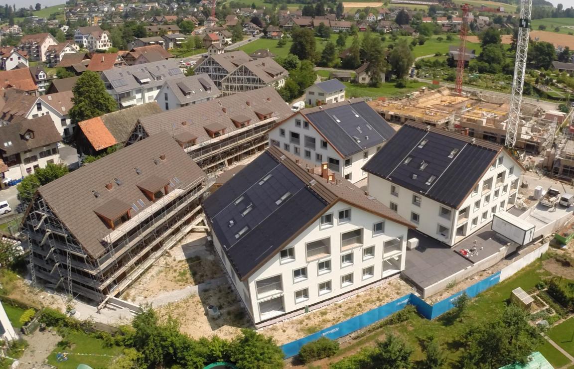 Luftaufnahme Siedlung