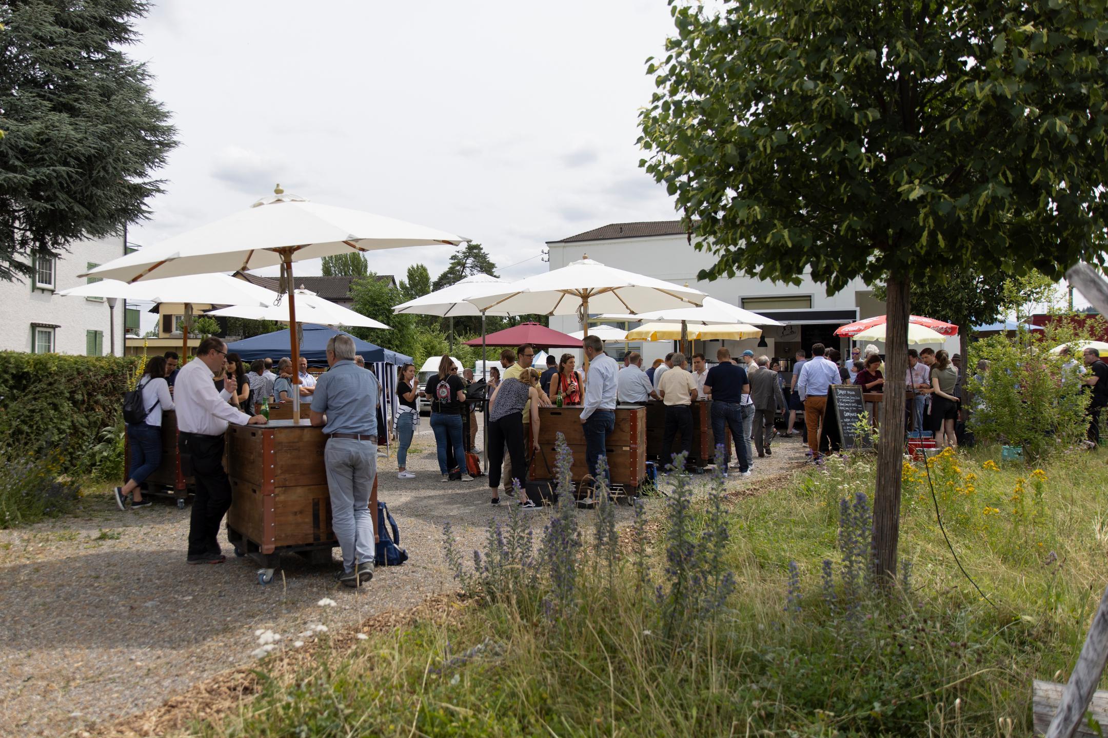 Klimadialog vor OrtGleis 21 in Dietikon27.6.2023