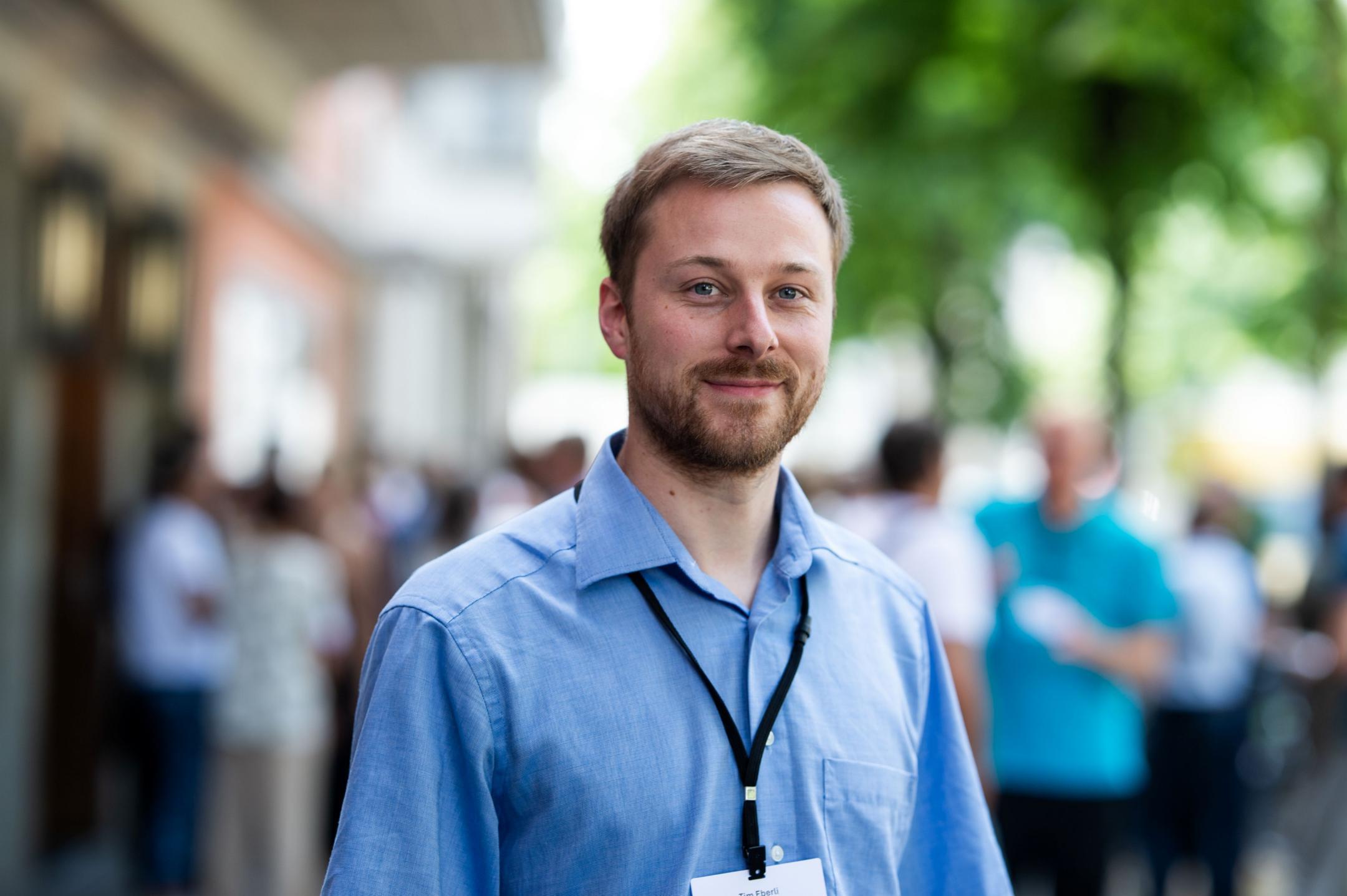 Portrtätfoto von Tim Eberli