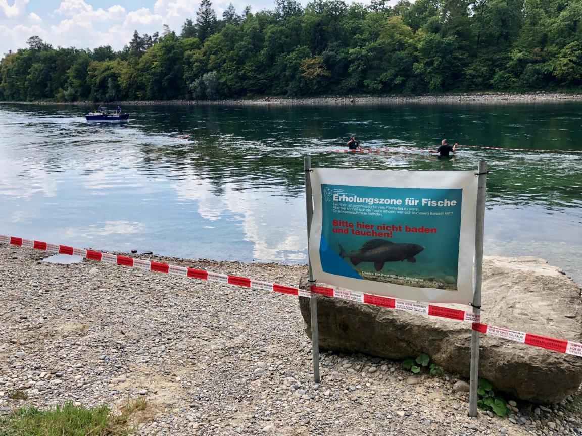 Sicherung Grundwasseraufstoss bei Hitzeperioden
