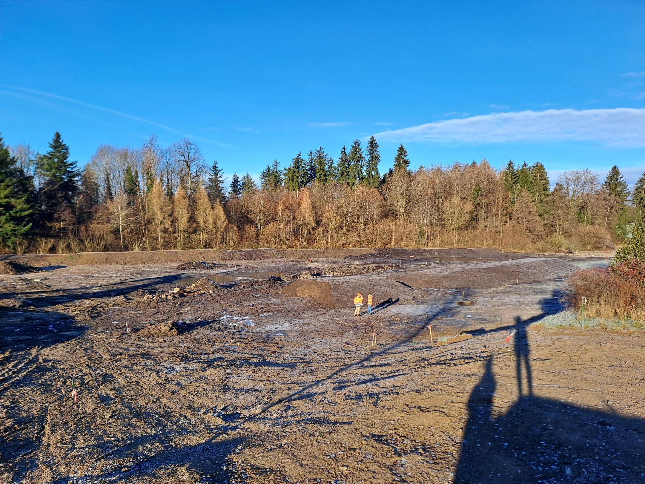 Bauarbeiten Projekt Bislikon-Munimatten