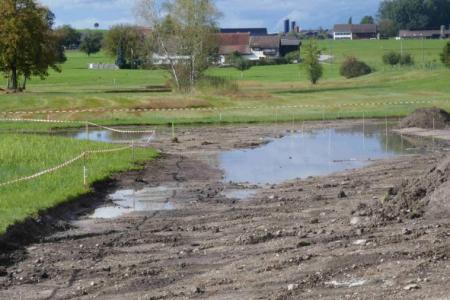 Projektperimeter nach Oberbodenabtrag