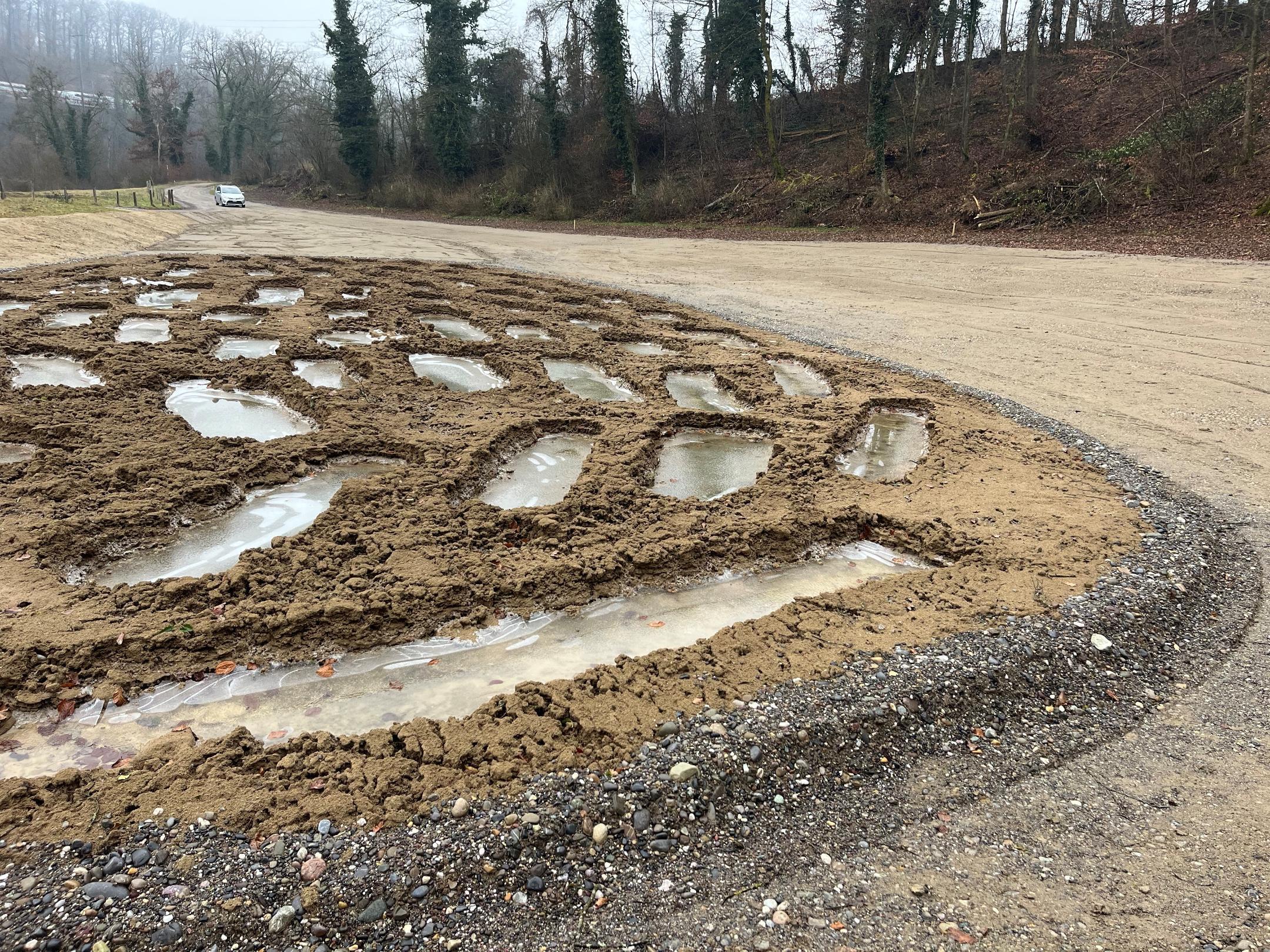 Unteres Loch Bauabnahme Übersichtsbild