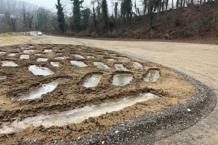Unteres Loch Bauabnahme Übersichtsbild