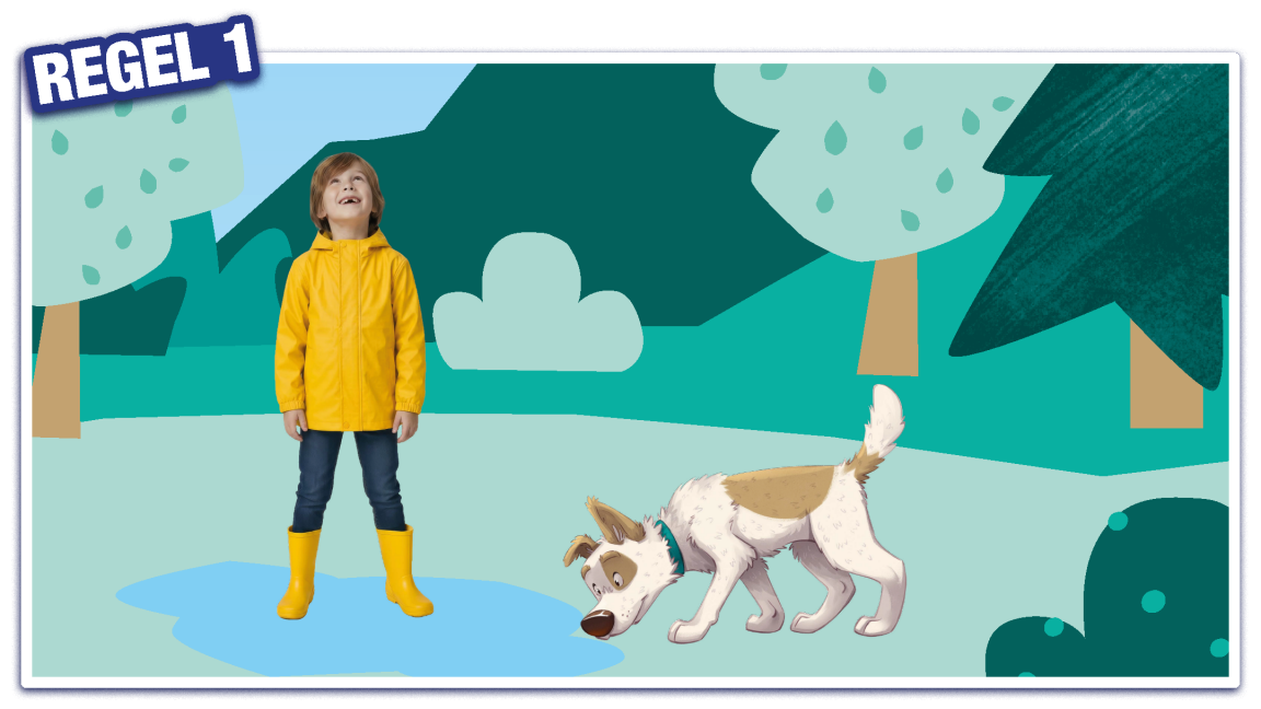 Regel 1: Wenn ein Hund auf dich zurennt