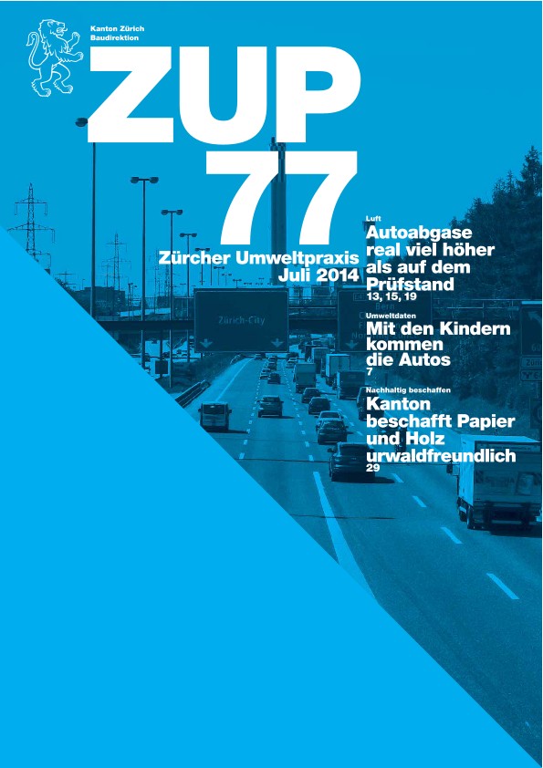 Zürcher UmweltPraxis Nr. 77, vollständige Ausgabe