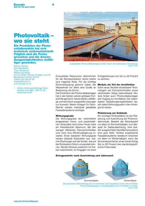 Photovoltaik-wo sie steht