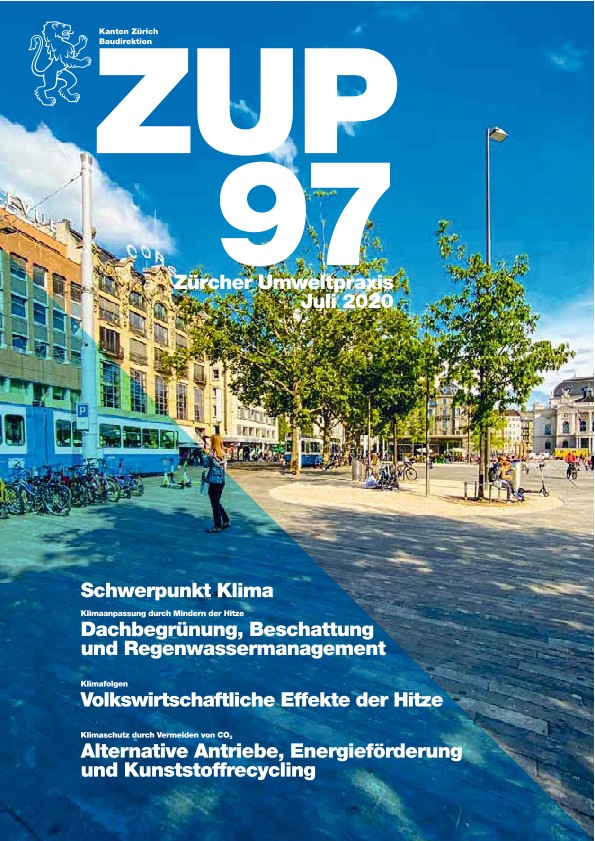 Zürcher UmweltPraxis Nr. 97, vollständige Ausgabe - Schwerpunkt: Klima