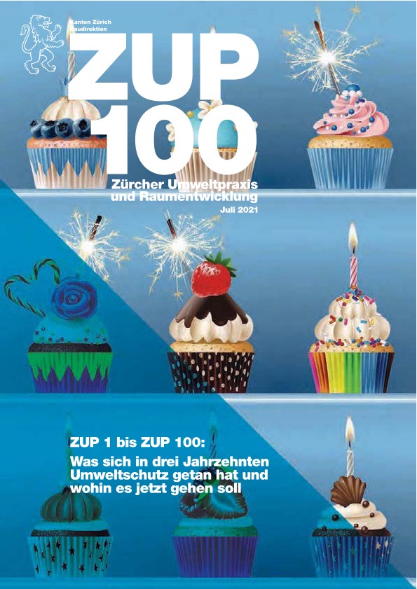 Zürcher UmweltPraxis Nr. 100, vollständige Ausgabe, Themenheft "Was in 30 Jahren Umweltschutz gegangen ist"