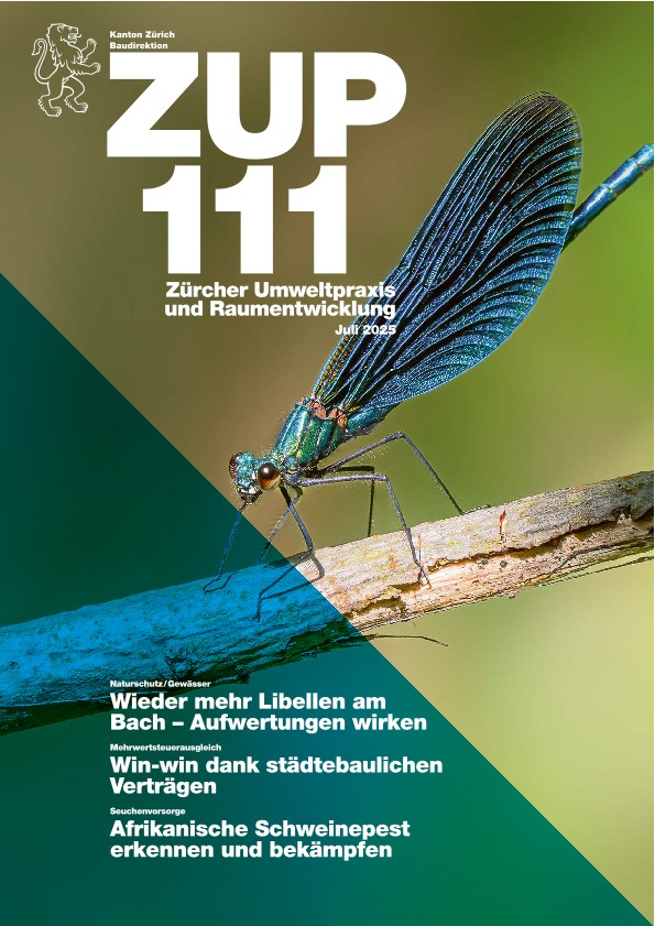 Zürcher Umweltpraxis und Raumentwicklung 111: Einsatz für die Biodiversität lohnt sich