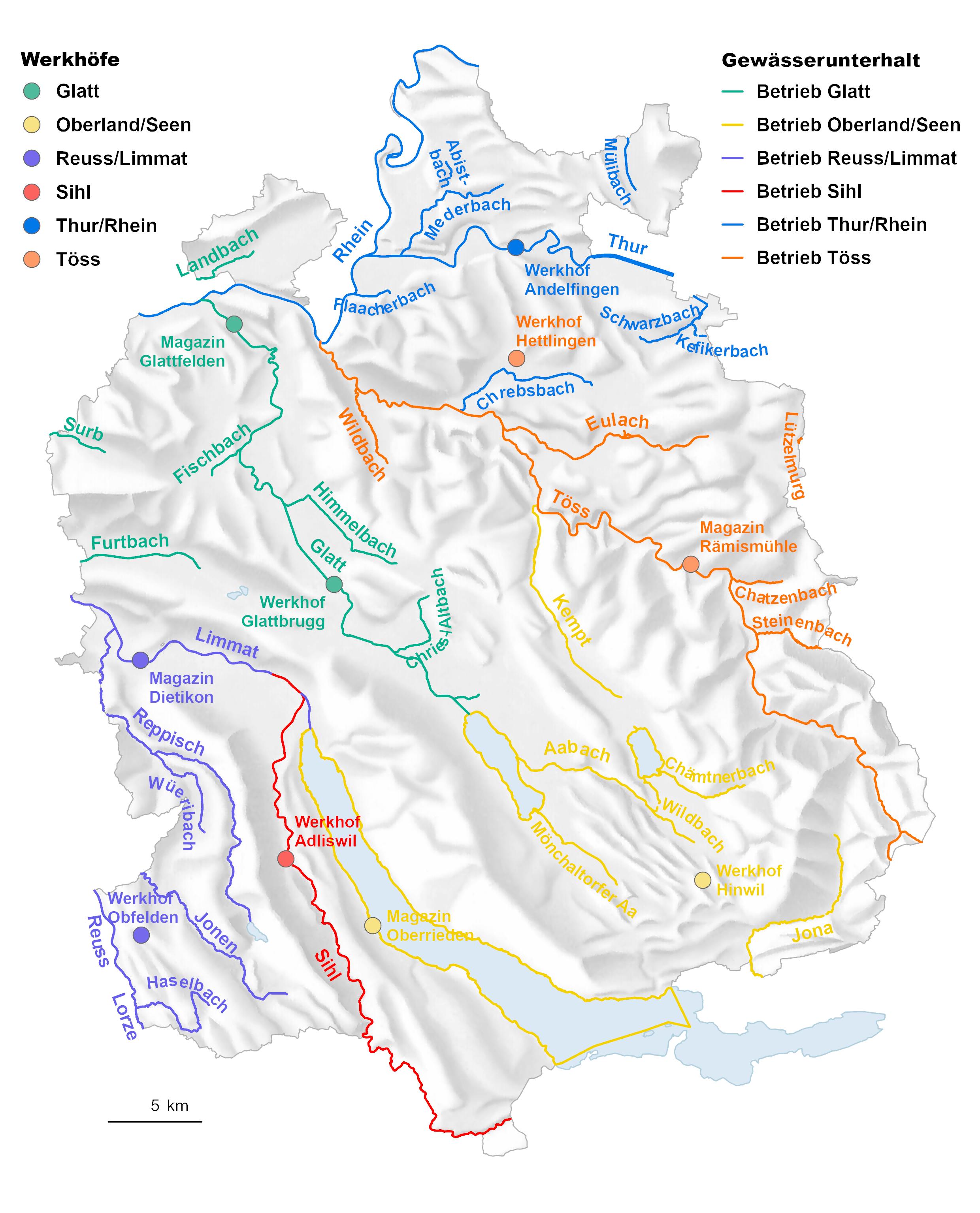 gewasserunterhalt kanton zurich