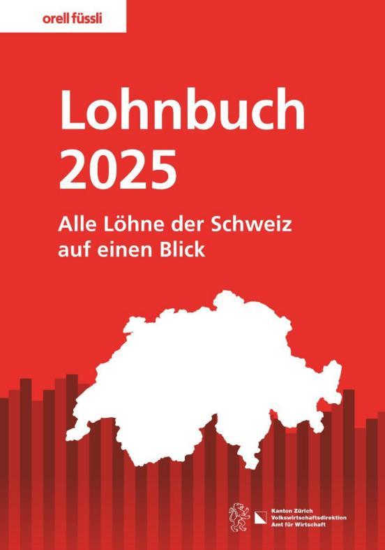 Titelbild des Lohnbuch Schweiz 2025
