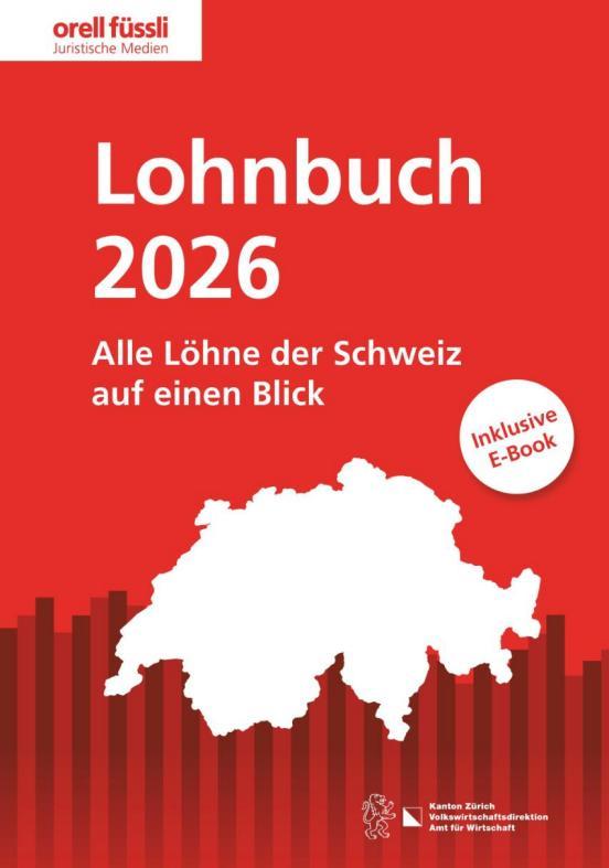Titelbild des Lohnbuchs Schweiz 2026