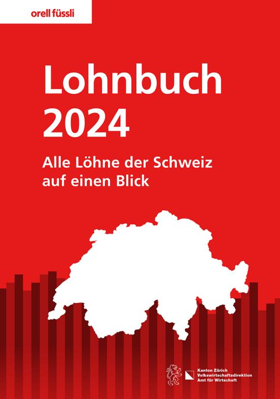 Titelbild des Lohnbuch Schweiz 2024
