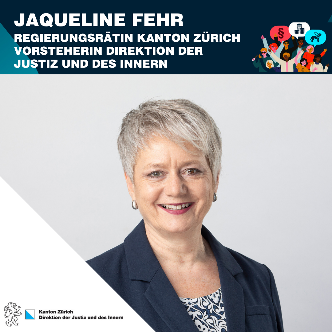 Jacqueline Fehr, Vorsteherin der Direktion der Justiz und des Innern